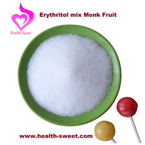 Érythritol mélangé à du fruit du moine, poudre naturelle d'érythritol, extrait de fruit du moine, poudre blanche à base de plantes, extraction par solvant HPLC - Product Image 1