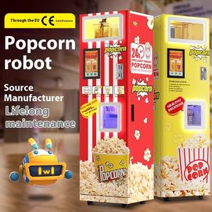 Máquina expendedora de palomitas de maíz para cine, máquina de palomitas de maíz para parque de atracciones, dispensador de palomitas de maíz de autoservicio, máquina expendedora inteligente de palomitas de maíz - Product Image 4