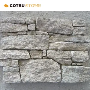Custom Wholesale Price Natural Slate Culture Thin Stone Veneer Panels Wall Stone For External Exterior Outdoor Wall Cladding