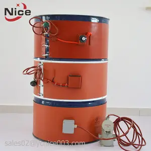Flexibele Siliconen Rubber Band Verwarming Pad Voor 200L Olie Drum Heater