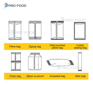 Machines d'emballage à flux en acier inoxydable pour craquelins de riz, machine d'emballage à flux à longue durée de vie - Product Image 6