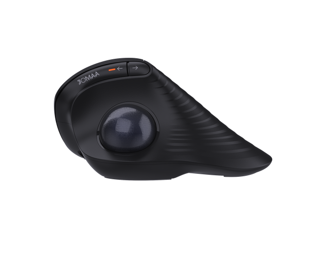 JOMAA Wireless BT Dual-mode Vertical Mouse Ergonomic Charging Trackball Mouse for Computer Tablet Laptop in Stock