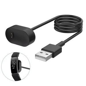Remplacement du câble de charge pour <span class=keywords><strong>Fitbit</strong></span> <span class=keywords><strong>Inspire</strong></span> HR <span class=keywords><strong>Inspire</strong></span>/Ace 2 USB <span class=keywords><strong>chargeur</strong></span> magnétique accessoires de <span class=keywords><strong>montre</strong></span> <span class=keywords><strong>chargeur</strong></span> USB câble de berceau - Product Image 2
