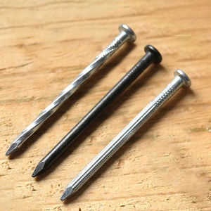 Clous à béton à tige lisse noire à pénétration facile <span class=keywords><strong>pour</strong></span> murs en briques et en blocs - Product Image 6