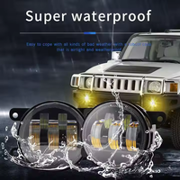 Système d'éclairage automobile HYNBYZJ 45w 6000K, phare antibrouillard LED pour voiture, 4,0 pouces, phare antibrouillard universel pour voitures, phare de travail LED 4 pouces 12v 24v