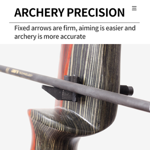 Tir à l'arc flèche repos droite vis sur plastique chasse tir pratique accessoires arc classique flèche repos - Product Image 5