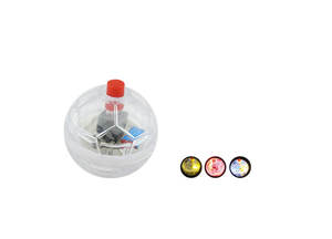 Pelota electrónica interactiva de plástico para gatos, bola transparente para mascotas, diseño de juguetes para el día a día, 3,5 cm - Product Image 3