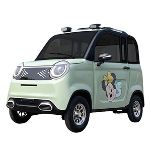 Auto Eléctrico de Alta Calidad, Mini, 2 Puertas, 4 Plazas, Nuevo, con Motor de 1000W, 40km/h, Marca LANGTUO, Volante a la Izquierda, para Uso Familiar - Product Image 1