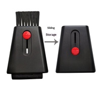 Brosse de nettoyage pour clavier et écran, en matériau PP, lingette nettoyante liquide pour périphériques informatiques et outil de dépoussiérage pour téléphones portables