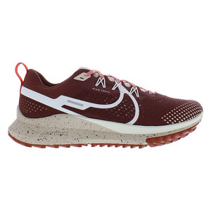 Nike React Pegasus Trail 4 <b>Mens</b> <b>Shoes</b> Color: Burgundy/Beige 100% Authentic - Product Image 1