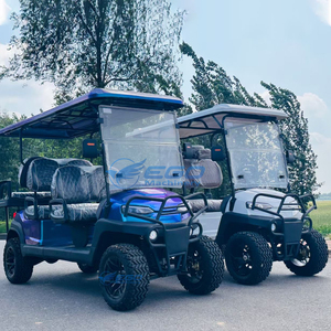 Voitures de golf électriques Good Leisure pour 4 à 6 passagers, voitures de golf sur route à six places pour le golf - Product Image 6