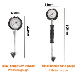 Válvula de Aire de Alta Resistencia de 220 PSI con Doble Cabezal y Conexión Rápida para Manómetro de Inflador, Accesorios para Compresor de Coche, Camión y Bicicleta - Product Image 6