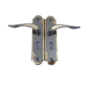 Set <span class=keywords><strong>Maniglia</strong></span> per <span class=keywords><strong>Porta</strong></span> Interna Europea <span class=keywords><strong>con</strong></span> <span class=keywords><strong>Serratura</strong></span> e Chiave, in Acciaio e Legno, per Camera da Letto, Vendita all'Ingrosso dal Produttore - Product Image 6