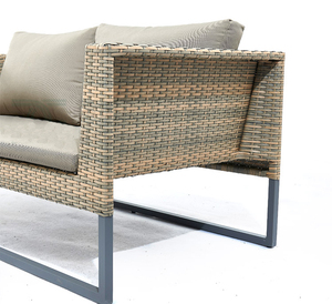 Nouvelle Mode Espace Sauver Terrasse Patio Meubles En Osier Extérieur Canapé De Jardin En Rotin - Product Image 6