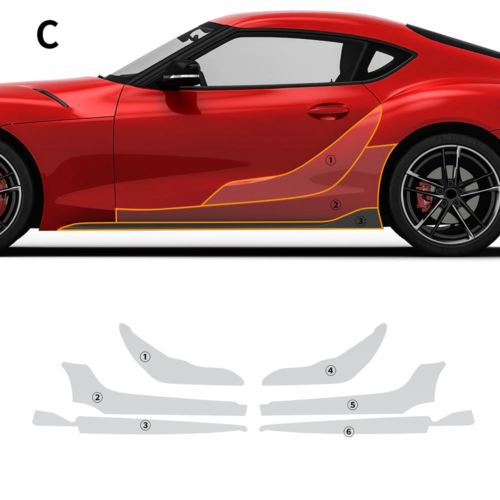 Rocker Panels + Door Side Trims