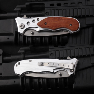 سكين جيب قابلة للطي للصيد من Nouveau Produit احترافية من الفولاذ المقاوم للصدأ مع مقبض تمويه - Product Image 3