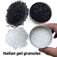 Granulés de colle légers de haute qualité, granulés thermofusibles de qualité professionnelle, sans carbonisation, pour extensions de cheveux I/U Tip, tenue 2-6 semaines