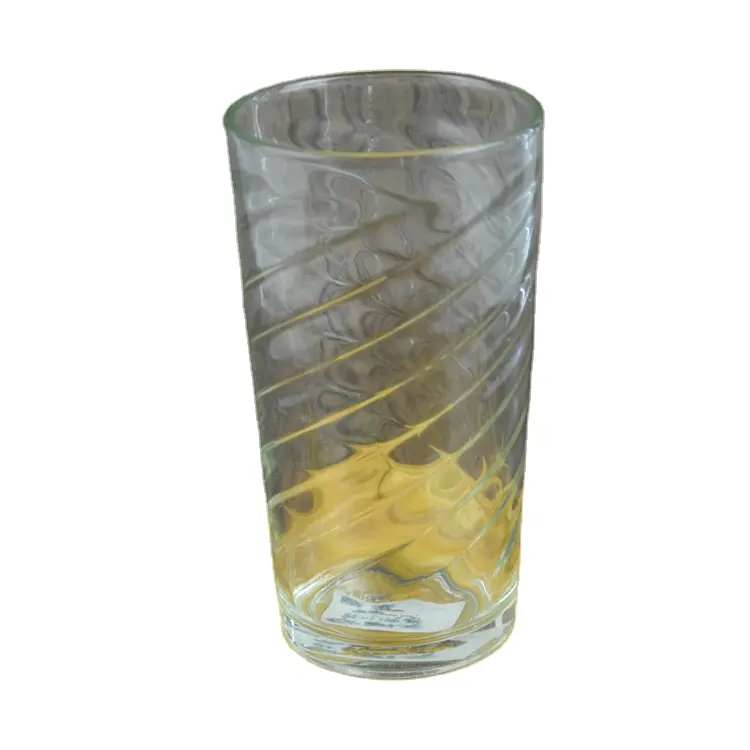 13OZ Embossed Glass Sodas Cup alta qualidade suco copos fabricantes tumbler para a vida diária