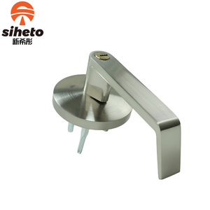 パニック出口装置用ファイヤードアレバーハンドルロックトリムプッシュバーインテリアロックカムラッチSS304サテン - Product Image 2