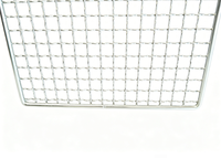 Grille de cuisson carrée en acier inoxydable 304 pour barbecue, résistante à la chaleur, durable, professionnelle, pour usage commercial
