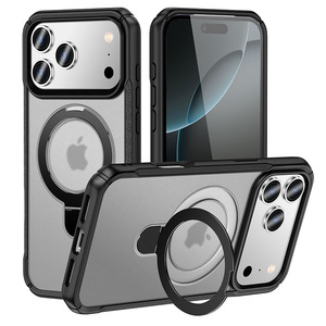 Para <span class=keywords><strong>Iphone</strong></span> 17 Case con funda de teléfono con soporte de junta tórica magnética invisible para <span class=keywords><strong>Iphone</strong></span> 17 Pro Max - Product Image 4