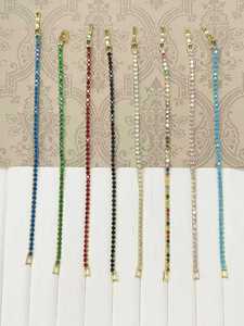 Preciosa Pulsera de Cobre Esmaltada con Dijes de Enfermera/Santa, Pulsera de Moda con Cuentas y Colgante de <span class=keywords><strong>San</strong></span> <span class=keywords><strong>Benito</strong></span>/Enfermera para Mujer - Product Image 5