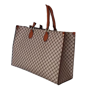 New Fashionable Large Capacity Waterproof Cute <strong>Black</strong> <strong>Solid</strong> Color Tote <strong>Bags</strong> for Women PU Shoulder <strong>Bags</strong> Zipper Wholesale for - Product Image 4