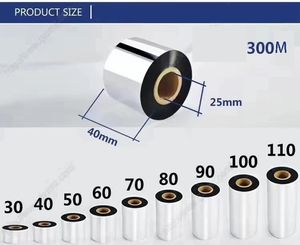 الصين الصانع الفضة الحرارية نقل اللون غسل الراتنج طابعة الشريط - Product Image 3