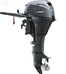 Moteur hors-bord 15 CV 4 temps, moteur marin à essence, refroidissement par eau - Product Image 1
