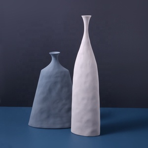 TONFO Morandi geometrico irregolare vaso in ceramica ornamenti Tv mobile modello <span class=keywords><strong>sala</strong></span> da <span class=keywords><strong>pranzo</strong></span> tavolo artigianato decorazioni - Product Image 3