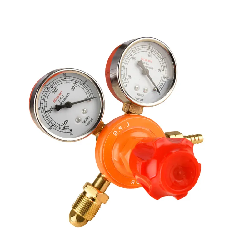 Kwaliteit Stabiele Lpg Regulator Met Dual Flowmeter Gas Regulator