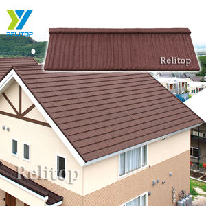 Láminas de Techo de Madera, Materiales de Construcción, Garantía de Cincuenta Años, Tejas Metálicas con Recubrimiento de Piedra - Product Image 2