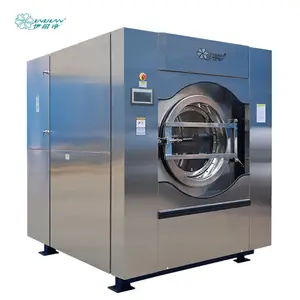 Tıbbi yıkama 50kg 100kg ticari sanayi hastane çamaşır yıkama makinesi otel ve hastane için