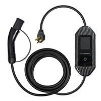 Type2 16A 32A Sortie Réglable 7KW Portable EV Chargeur pour Véhicule Électrique