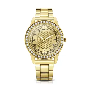 Silver Sexy Lady Mini Watch Popular Online Classic Simple Woman Water Proof