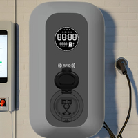 Station de recharge JET 62196-2 WALLBOX T2S avec prise à volet 1K10 11KW 22KW, courant nominal 16A/32A