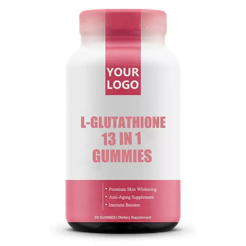 RTS MOQ 50 L-Glutathione 13 Trong 1 Gummies Chống-Lão Hóa Làm Trắng Collagen Flamingo Gummy Sản Phẩm Chăm Sóc Da