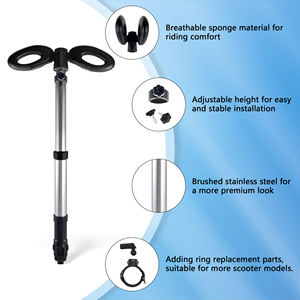 Guidon de guidon réglable 3 en 1 avec libération du support pour Segway MiniPRO S Smart Self-Balance Scooter Knee Bar - Product Image 4