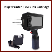 Aisomark - Impresora de Inyección de Tinta Manual Portátil de 12,7 mm para Etiquetas de Fecha, Número de Lote, Logotipo y Código QR, Nueva Máquina de Codificación de Huevos Flexibles