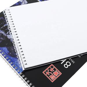 Papier de peinture à l'aquarelle, 50 pièces, papier de <span class=keywords><strong>dessin</strong></span>, 8K/16K, <span class=keywords><strong>180g</strong></span>, 24 feuilles, fournitures artistiques - Product Image 3