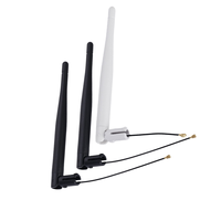 Antenne LoRa 866 MHz, antenne WiFi 2,4 GHz, antenne 866/868 MHz avec connecteur U.FL pour passerelle LoRa/module IoT, câble de 15 cm, 1,13 mm