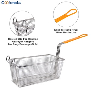 Cesta comercial <span class=keywords><strong>para</strong></span> patatas fritas, freidora de aceite de malla de alambre de hierro, freidora de patatas fritas, colador de <span class=keywords><strong>comida</strong></span> rápida - Product Image 3