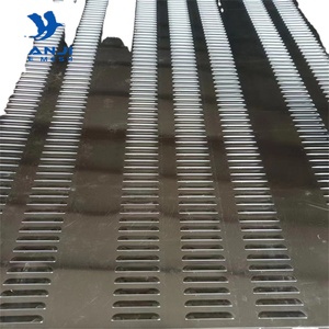 Tôles Métalliques Perforées pour Rampe d'Escalier, Revêtement de Façade en Aluminium/Acier Inoxydable, Formes Personnalisées, Service de Découpe - Product Image 1