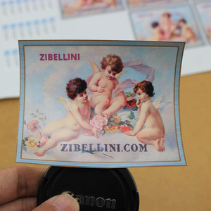 Kunden spezifische Verpackung für romantische Lieferung Gedruckter Klebstoff Private Water Resistant Chocolate Sticker - Product Image 4