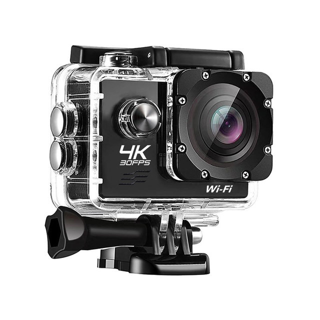 Rotating Lcd Screen 4k Video Sports Camera Wifi 4k Price Sports Action Camera With Accessories