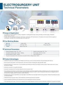 Couteau chirurgical électrique médical réutilisable, machine d'électrochirurgie diathermique - Product Image 3