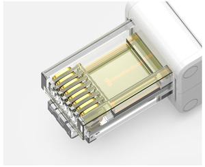 Prise de connecteur de champ ZHEFAN RJ45 UTP-prise de connecteur RJ45 prise trapézoïdale Cat5/CAT6 prise modulaire sans outil - Product Image 3