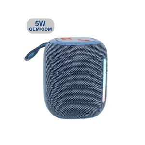 New Design Mini Portable Bluetooth Speakers Direct Selling RGB LED Audio Speaker System for Computer and Phone Wireless Sound