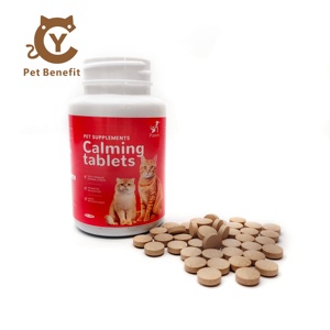 Comprimés calmants <span class=keywords><strong>pour</strong></span> chiens avec théanine, tryptophane et glutamine <span class=keywords><strong>pour</strong></span> soulager l'anxiété canine - Absorption rapide et sûre - Product Image 2