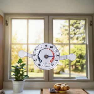 Nhiệt kế cửa sổ tự dính | đọc ngoài trời từ trong nhà | -50 đến + 50 độ C - Product Image 4